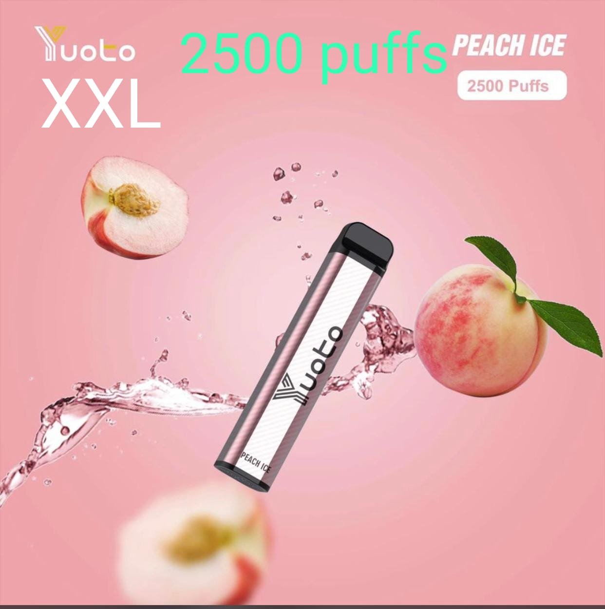 675F26DC-2A98-41E6-89EE-98DB83EE373F-1.jpeg Yuoto xxl Peach ice 2500puffs - Image 1