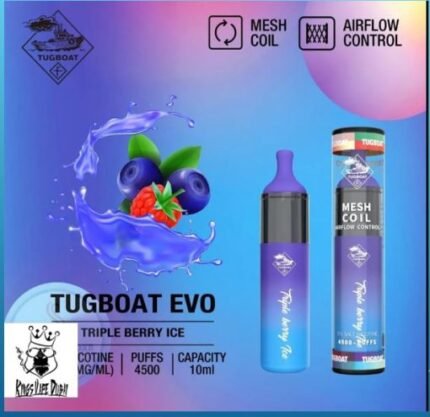 Tugboat Evo Triple Berry Ice 4500pfs