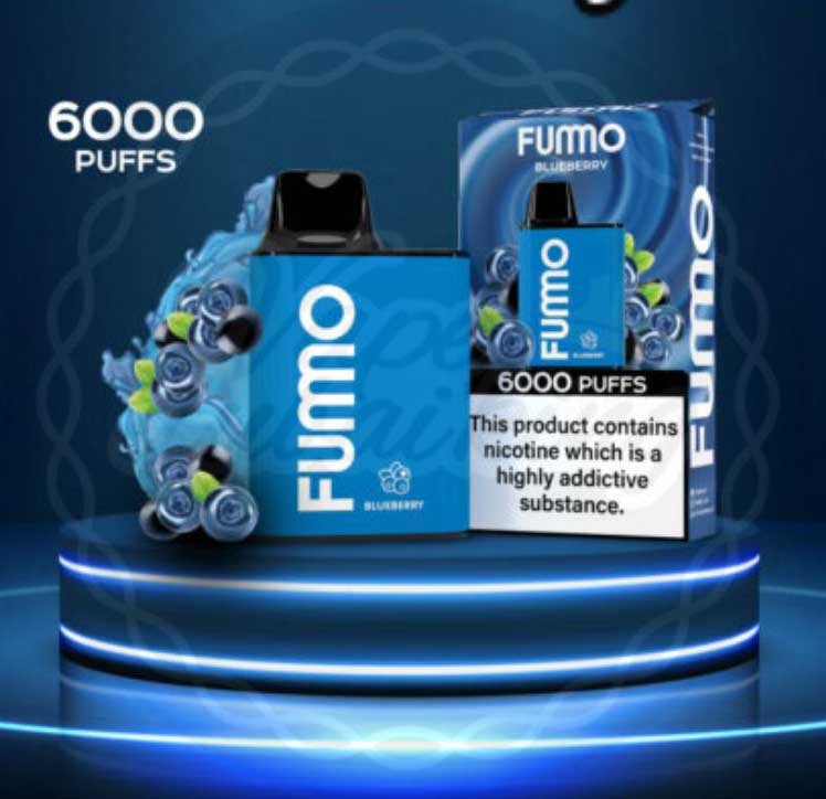 Fummo-King-6000-Puffs-Disposable-Vape-12 Blueberry Fumo King 6000pfs - Image 1