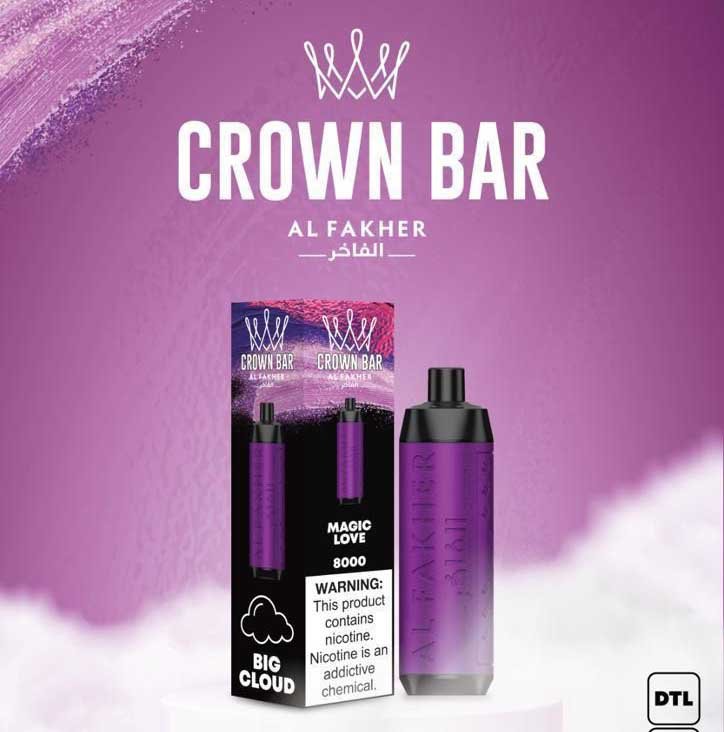 IMG-20231003-WA0008 Crown Bar Magic love 8000pfs 5mg - Image 1