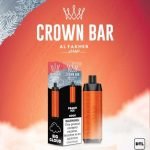 Crown Bar Peach Ice 8000pfs 5mg