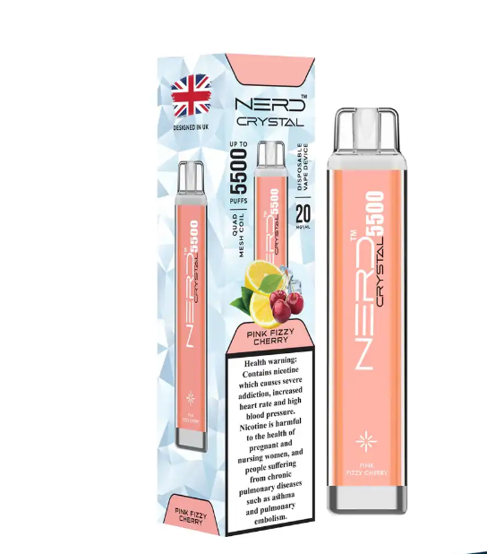 6o8989p4hhhiyyymmm NERD Crystal Pink Frizzy cherry 55000pfs 20mg - Image 1