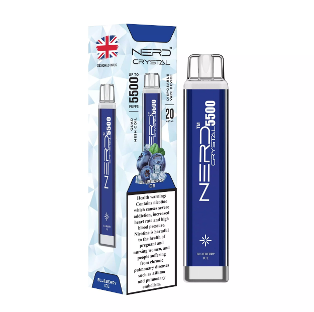 gggmgnj NERD Crystal Blueberry Ice 55000pfs 20mg - Image 1