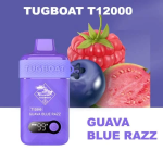 TUGBOAT T12000 Guava Blue Razz