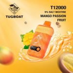 TUGBOAT T12000 Mango Passion Fruit