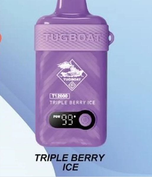 Untitledg TUGBOAT T12000 Triple Berry Ice - Image 1