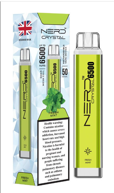 hjqycnhgb NERD Crystal Fresh Mint 55000pfs 20mg - Image 1