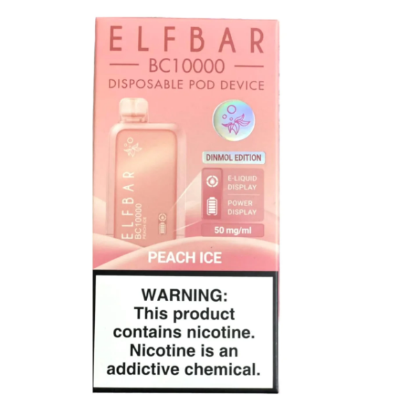 ELFBAR Peach Ice 10k puffs 50mg